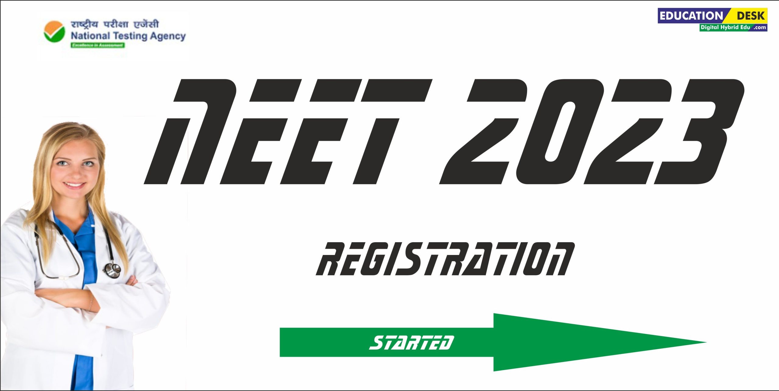 NEET 2023 Registration and Exam Date » Digital Hybrid Education