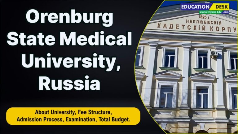 Orenburg State Medical University Russia